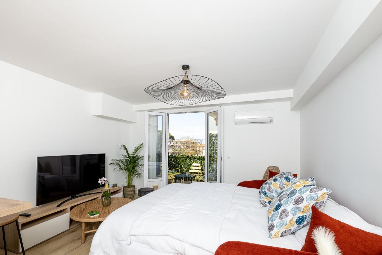 Superbe T2 Juan Les Pins 300M Des Plages Αντίμπ Εξωτερικό φωτογραφία
