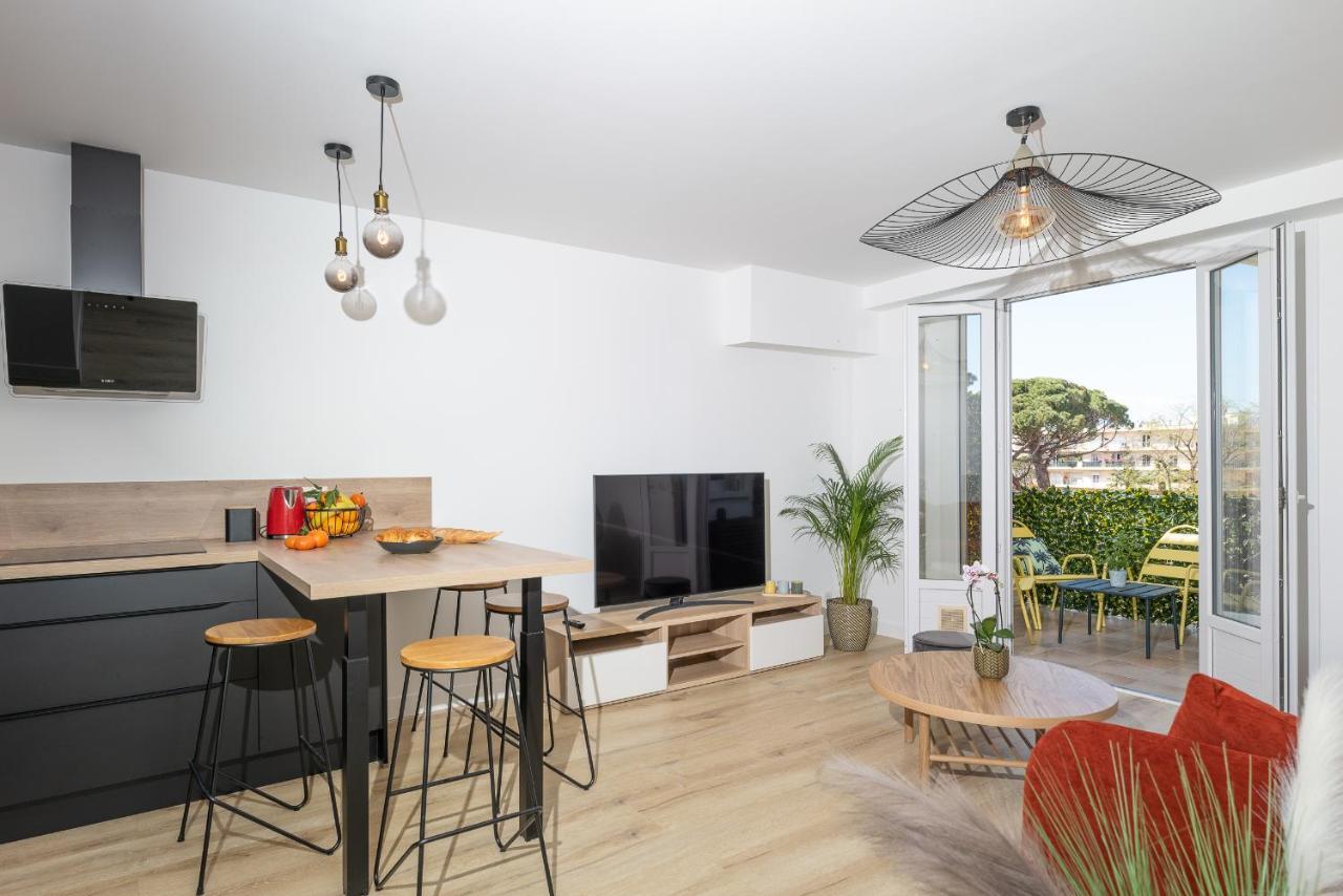 Superbe T2 Juan Les Pins 300M Des Plages Αντίμπ Εξωτερικό φωτογραφία